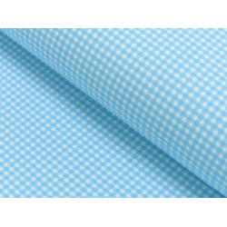 Jersey Karo karriert türkis