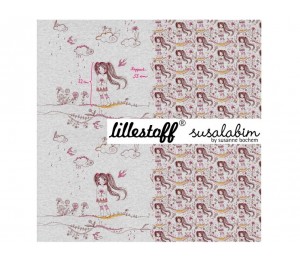 Bio Jersey Lillestoff - Manga Girl von Susalabim