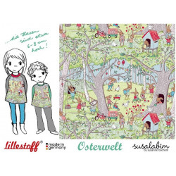 Bio Jersey Lillestoff - Osterwelt Susalabim