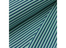 Jersey - Elephant Parade - Streifen dunkeltürkis