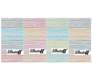 Bio Jersey Lillestoff - Buntstiftstreifen Susalabim