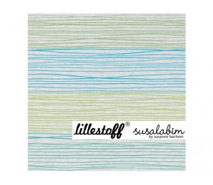 Bio Jersey Lillestoff - Buntstiftstreifen Susalabim