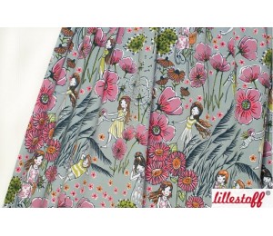 REST 34cm Bio Jersey Lillestoff - Sommerträume