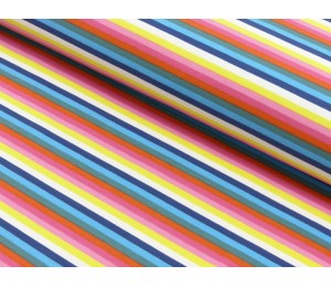 Jersey Streifen bunt