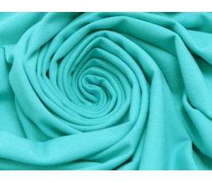 Jersey Uni - hell und leuchtend türkis