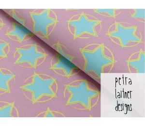 Jersey - Stars in the middle pastell