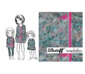 Bio Jersey Lillestoff - Aquarell Doodle