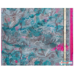 Bio Jersey Lillestoff - Aquarell Doodle