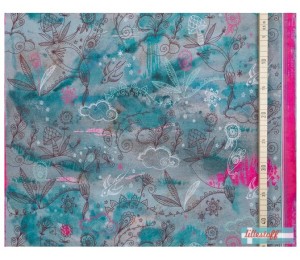 Bio Jersey Lillestoff - Aquarell Doodle