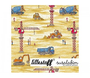 Bio Jersey Lillestoff - Baustelle