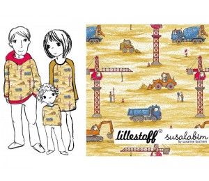 Bio Jersey Lillestoff - Baustelle