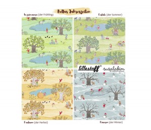 Bio Jersey Lillestoff - Bellas Jahreszeiten La Primavera Susalabim