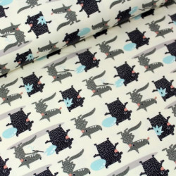 Biojersey Bubble Gum mini - 180 breit Stoffonkel