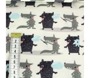 Biojersey Bubble Gum mini - 180 breit Stoffonkel