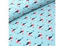 Bio Jersey Stoffonkel - Fiete Möwe