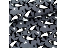 Biojersey Hay - grau schwarz