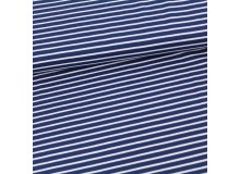 Biojersey Streifen - marine