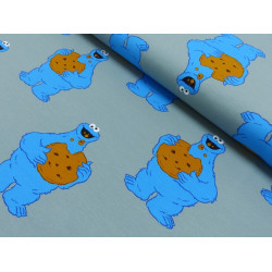 Jersey - Krümelmonster grau