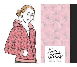 Bio Jersey Lillestoff - Flor rosa