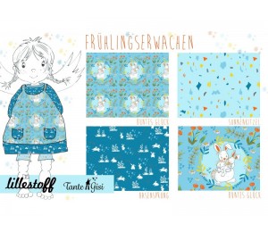 Bio Jersey Lillestoff - Buntes Glück von Tante Gisi