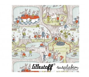 Bio Jersey Lillestoff - Hasenschule Kombi Ringel Susalabim