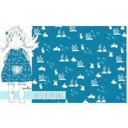 Bio Jersey Lillestoff - Hasensprung von Tante Gisi