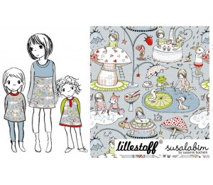 Bio Jersey Lillestoff - Ich male mir meine Welt