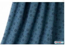 Bio Jersey Lillestoff - Kick it blau 1. Auflage gewebt