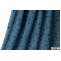 Bio Jersey Lillestoff - Kick it blau 1. Auflage gewebt