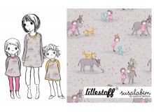 Bio Jersey Lillestoff - Komm einfach mit