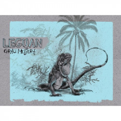 Bio Jersey Lillestoff - Leguan Panel