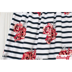 Bio Jersey Lillestoff - Nothern Rose