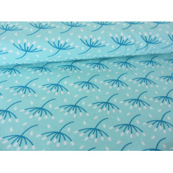 Jersey Basic Pusteblume verblümt hellmint