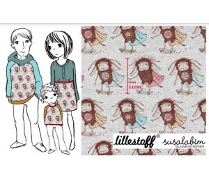 Bio Jersey Lillestoff - Skaeteviecher Susalabim