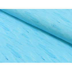 Jersey Aquarelle Petra Laitner türkis 