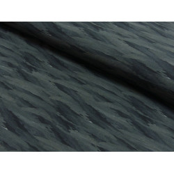 Jersey Aquarelle Petra Laitner schwarz