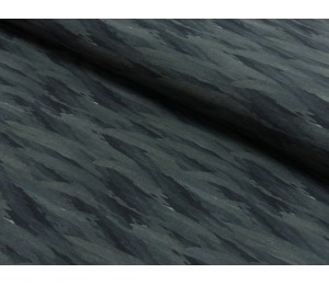 Jersey Aquarelle Petra Laitner schwarz