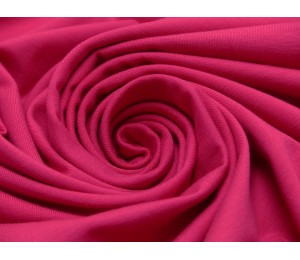 Jersey Uni - einfarbig pink