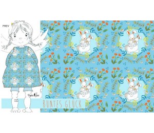 Bio Jersey Lillestoff - Buntes Glück von Tante Gisi