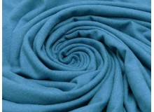 Viscose Jersey Uni - mittelblau meliert