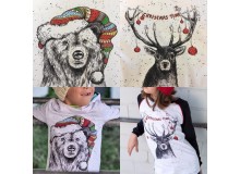 Bio Jersey Lillestoff - Weihnachtstiere