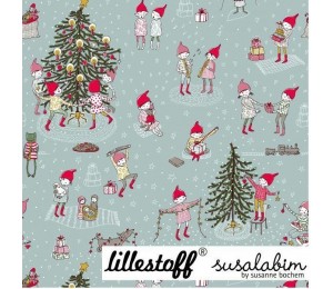 Bio Summersweat Lillestoff - Wichtelweihnacht