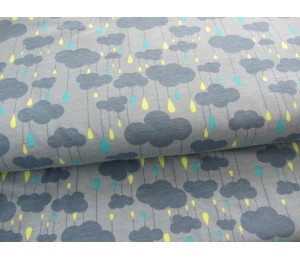 Jersey Wolkenbruch grau