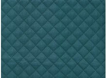 Taschenstoff gesteppt Moskau petrol