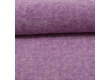 Fleece - Felix flieder aubergine meliert