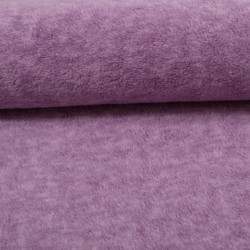 Fleece - Felix flieder aubergine meliert