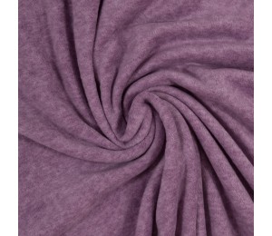 Fleece - Felix flieder aubergine meliert