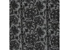 Sweat - Boris Lace Spitze schwarz grau anthrazit