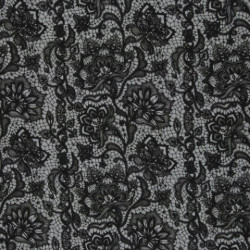 Sweat - Boris Lace Spitze schwarz grau anthrazit