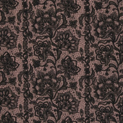 Sweat - Boris Lace Spitze nude altrosa schwarz